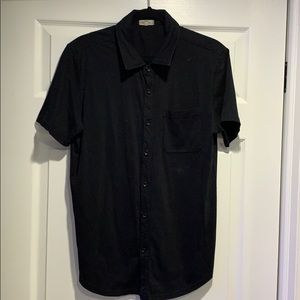 Mododoc black button down. Lightly worn. Size M